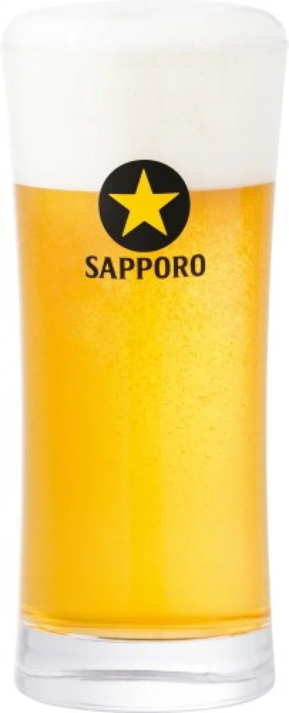サッポロ生ビール黒ラベルの泡