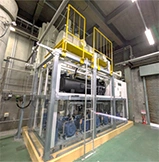 発酵炭酸ガス液化回収用冷凍機（CO2冷媒）