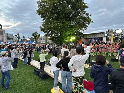 夏祭りサポートによる地域との絆づくり