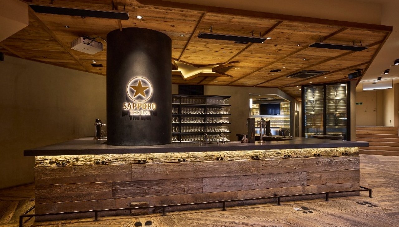 サッポロ生ビール黒ラベル THE BAR 店内の様子